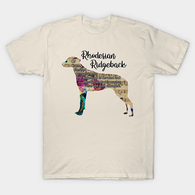 Rhodesian Ridgeback T-Shirt by ApolloOfTheStars